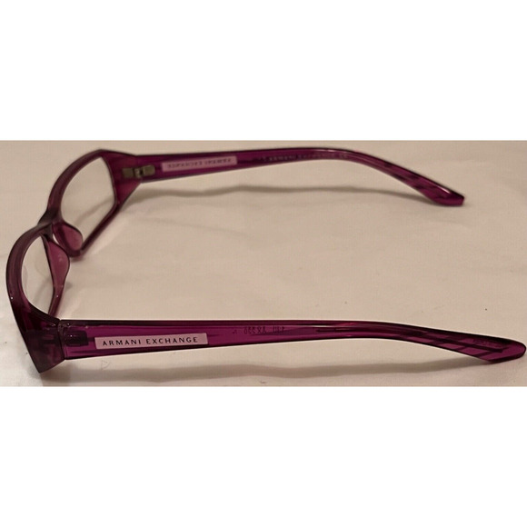 Armani Exchange Glasses Frame ~ With Case ~ Purple - Picture 4 of 12